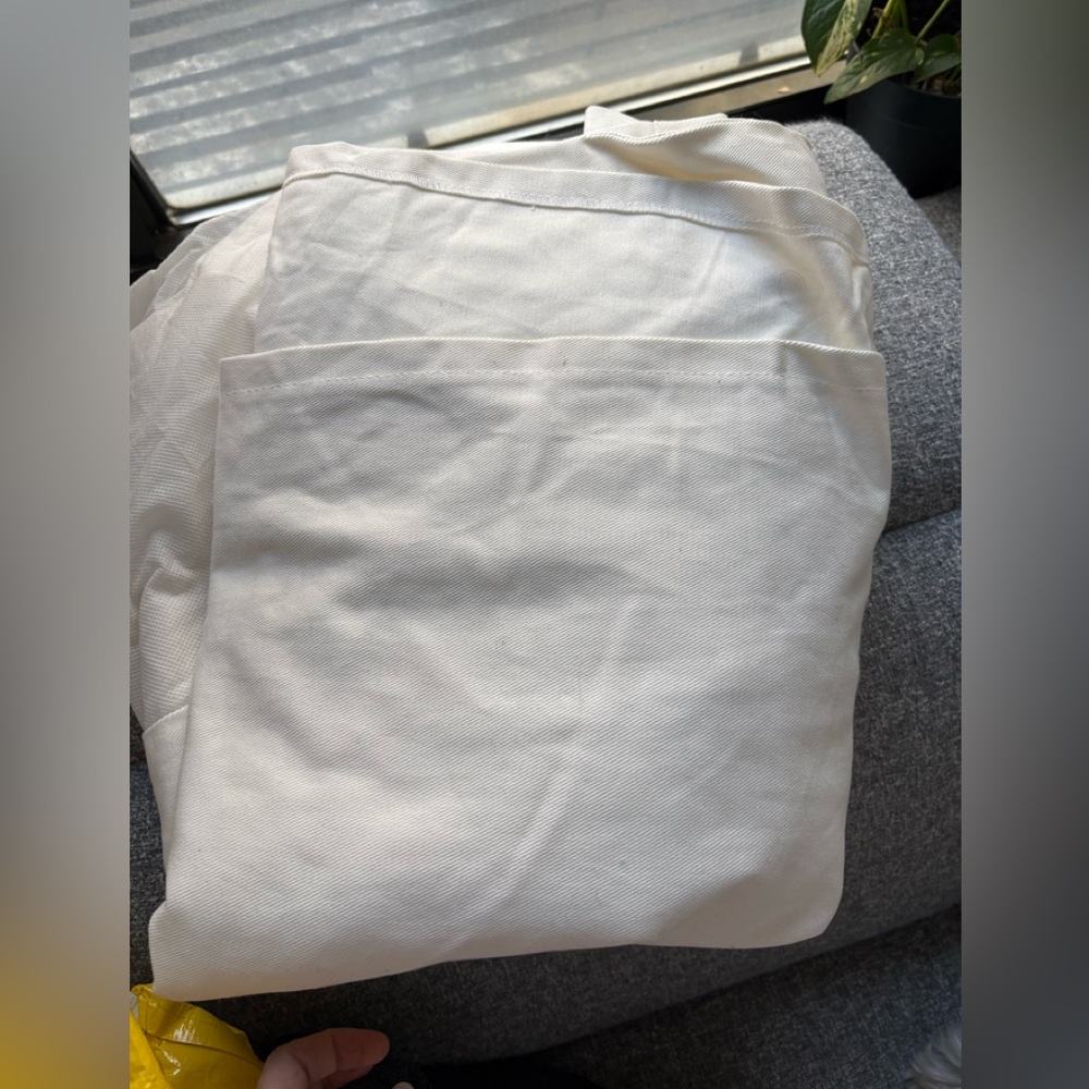 White cotton slipcover for Extorp Sofa- body only not for cushions - Picture 4 of 7